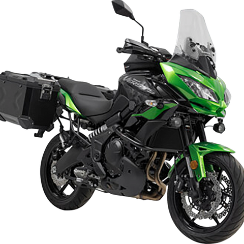 SW-MOTECH TRAX ADV Aluminum Case System - Black - Kawasaki Versys 650 '14-'24 KFT.08.518.70100/B