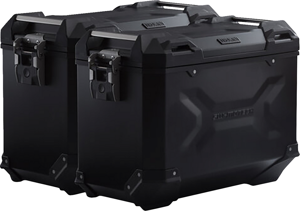 SW-MOTECH TRAX ADV Aluminum Case System - Black - Triumph Tiger/Tiger Explorer 1200 '12-'21 KFT.11.483.70101/B