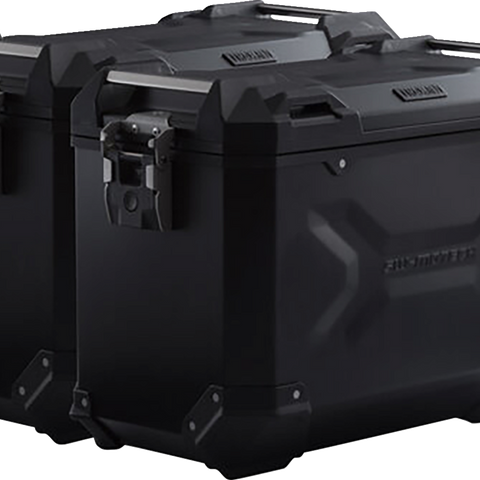 SW-MOTECH TRAX ADV Aluminum Case System - Black - KTM Super Moto 950/SMR/SMT 990 '05-'13 KFT.04.621.70100/B