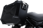 SW-MOTECH TRAX ADV Aluminum Case System - Black - Suzuki V-Strom 650 '16-'24 KFT.05.876.70001/B
