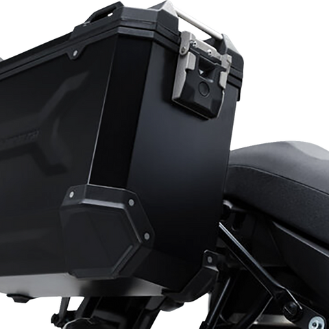 SW-MOTECH TRAX ADV Aluminum Case System - Black - Suzuki V-Strom 650 '16-'24 KFT.05.876.70001/B