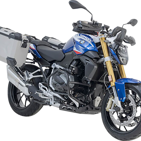 SW-MOTECH TRAX ADV Aluminum Case System - Silver - BMW R 1200/1250 R '14-'24 KFT.07.573.70000/S