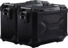 SW-MOTECH TRAX ADV Aluminum Case System - Black - Yamaha Tracer 9 GT '21-'24 KFT.06.921.70100/B