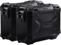 SW-MOTECH TRAX ADV Aluminum Case System - Black - Suzuki V-Strom 650 '16-'24 KFT.05.876.70001/B