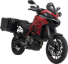 SW-MOTECH TRAX ADV Aluminum Case System - Black - Ducati Multistrada 950/1200/1260/V2 '15-'24 KFT.22.114.70102/B
