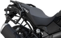 SW-MOTECH TRAX ADV Aluminum Case System - Black - Suzuki V-Strom 1000 '14-'19 KFT.05.440.70101/B