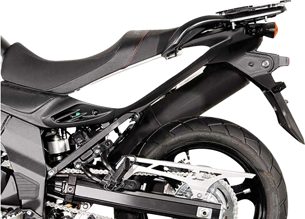 SW-MOTECH TRAX ADV Aluminum Case System - Black - Suzuki V-Strom 650 '11-'16 KFT.05.765.70000/B