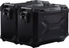 SW-MOTECH TRAX ADV Aluminum Case System - Black - Ducati Multistrada 950/1200/1260/V2 '15-'24 KFT.22.114.70102/B