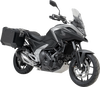 SW-MOTECH TRAX ADV Aluminum Case System - Black - Honda NC750 X '20-'24 KFT.01.841.70100/B