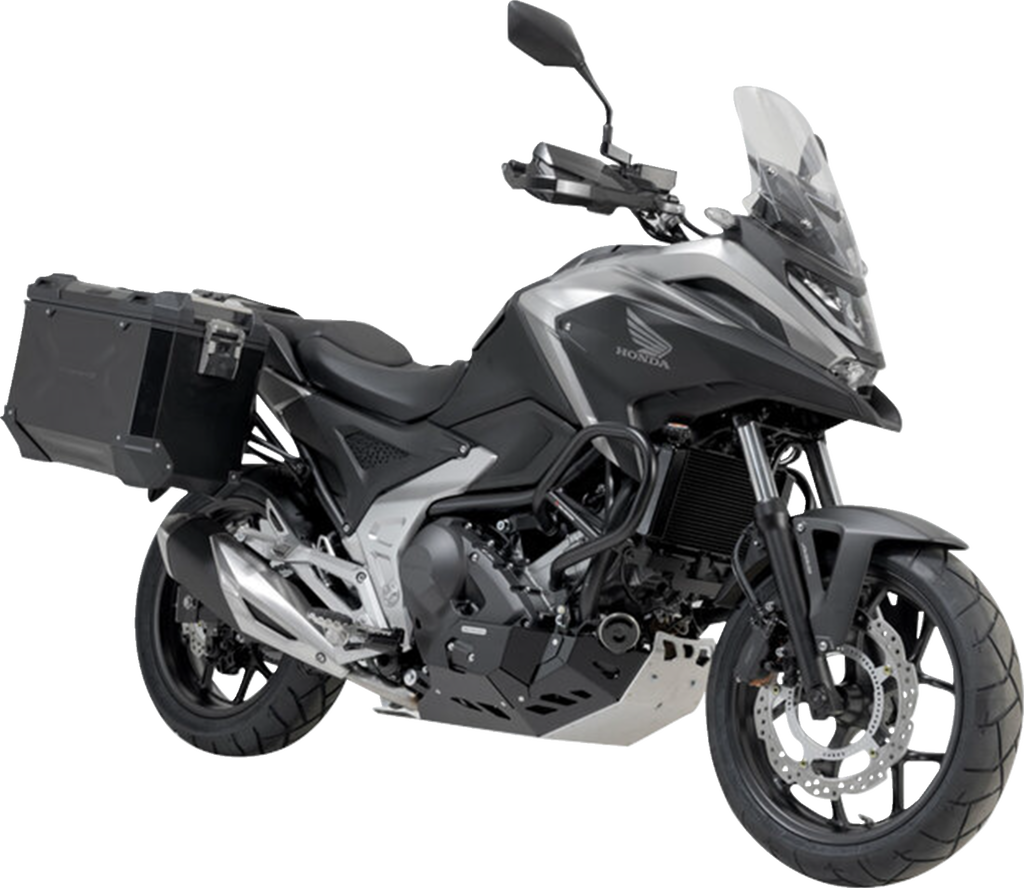 SW-MOTECH TRAX ADV Aluminum Case System - Black - Honda NC750 X '20-'24 KFT.01.841.70100/B