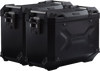 SW-MOTECH TRAX ADV Aluminum Case System - Black - Kawasaki Versys 650 '14-'24 KFT.08.518.70100/B