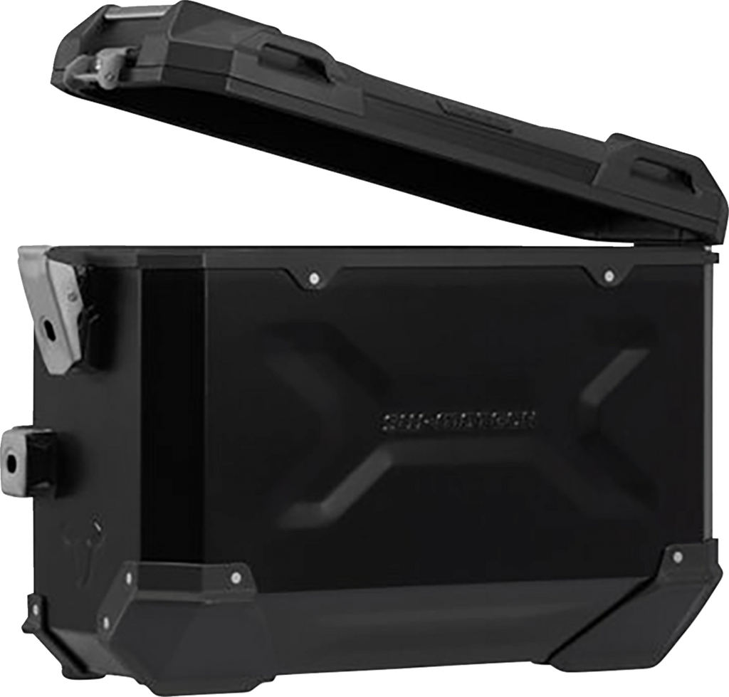 SW-MOTECH TRAX ADV Aluminum Case System - Black - BMW R 1200/1250 R '14-'24 KFT.07.573.70100/B