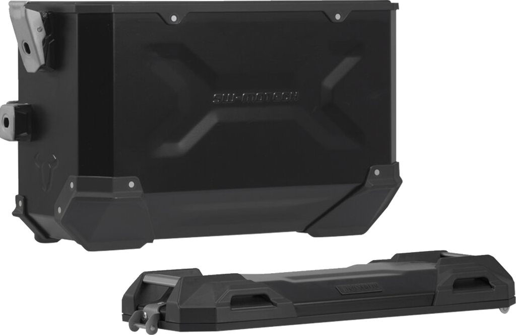 SW-MOTECH TRAX ADV Aluminum Case System - Black - Honda NC750 X '20-'24 KFT.01.841.70100/B