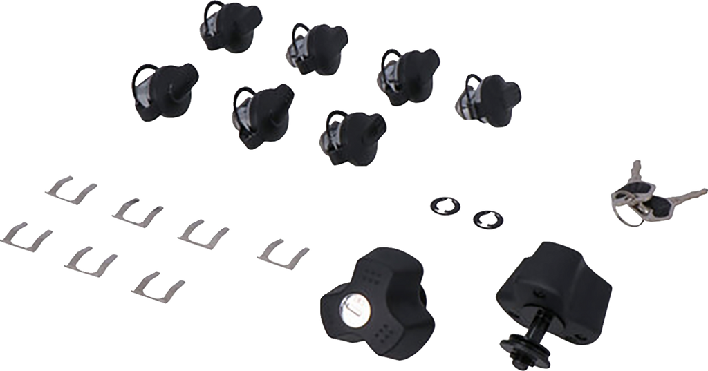 SW-MOTECH TRAX ADV Aluminum Case System - Black - Suzuki V-Strom 650 '11-'16 KFT.05.765.70000/B