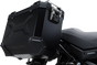 SW-MOTECH TRAX ADV Aluminum Case System - Black - Suzuki V-Strom 650 '16-'24 KFT.05.876.70101/B