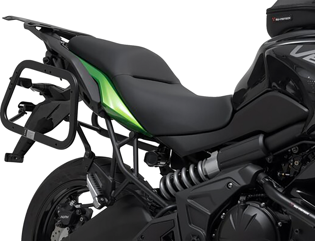SW-MOTECH TRAX ADV Aluminum Case System - Black - Kawasaki Versys 650 '14-'24 KFT.08.518.70100/B