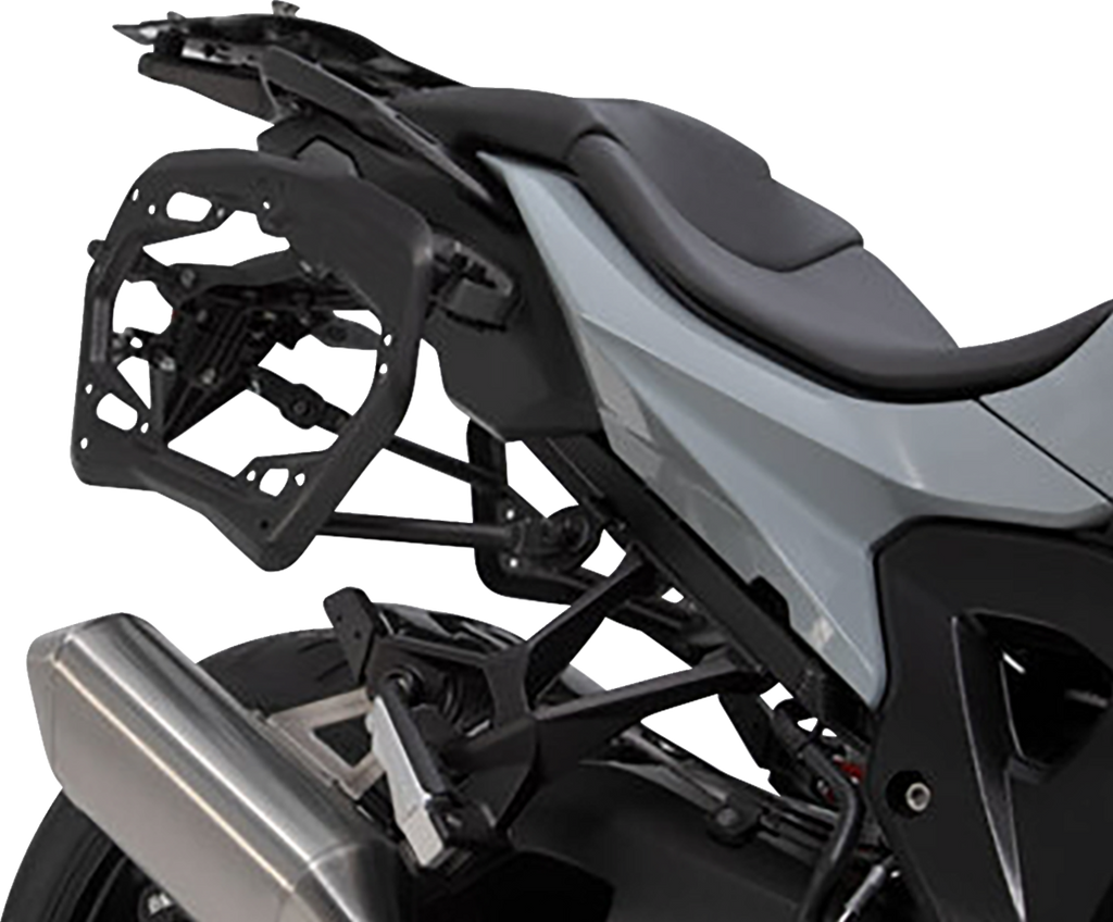 SW-MOTECH TRAX ADV Aluminum Case System - Black - BMW S 1000 XR '19-'24 KFT.07.954.70101/B