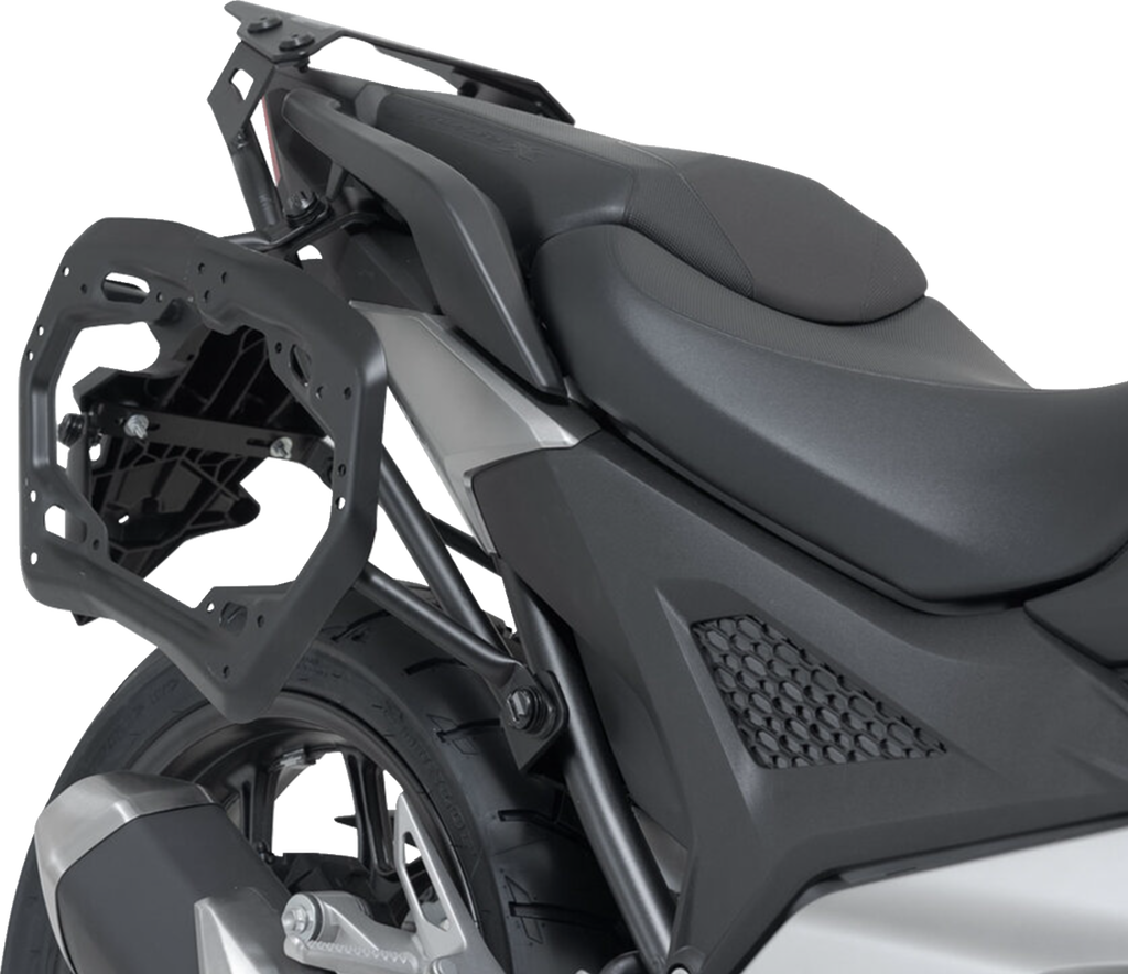 SW-MOTECH TRAX ADV Aluminum Case System - Black - Honda NC750 X '20-'24 KFT.01.841.70100/B