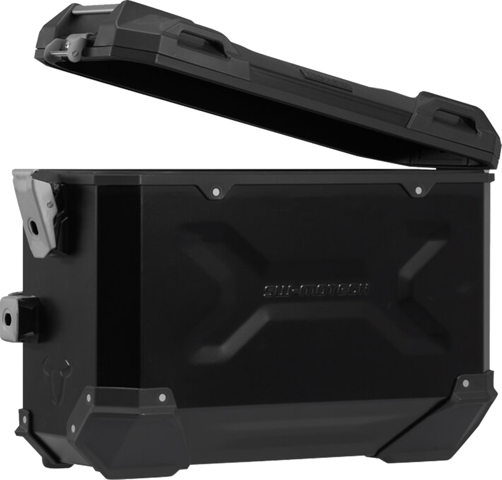 SW-MOTECH TRAX ADV Aluminum Case System - Black - Honda NC750 X '20-'24 KFT.01.841.70100/B