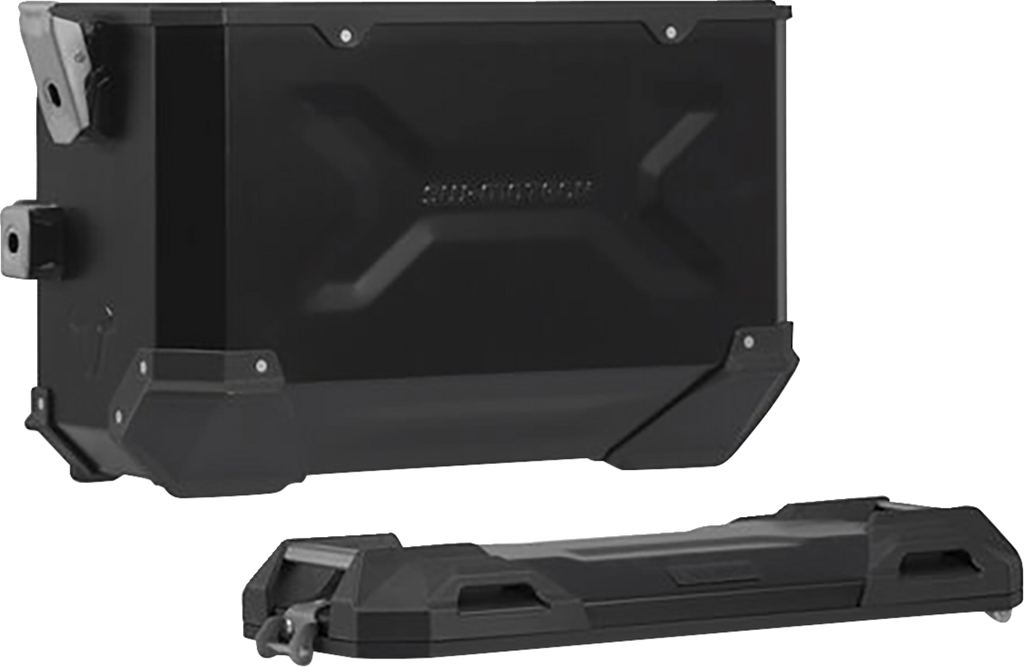 SW-MOTECH TRAX ADV Aluminum Case System - Black - Ducati Multistrada 950/1200/1260/V2 '15-'24 KFT.22.114.70102/B