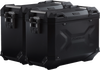 SW-MOTECH TRAX ADV Aluminum Case System - Black - Honda NC750 X '20-'24 KFT.01.841.70100/B