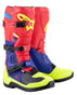 Tech 3 Boots Bright Red/Blue/Fluo Yel Sz 16