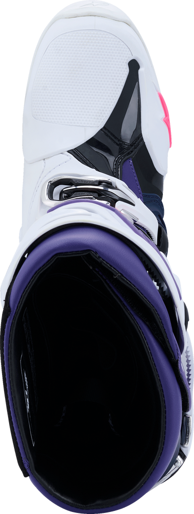 Tech 10 Wht/Violet/Nvy Bl/Pnk Fl 10