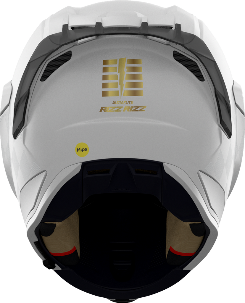 ICON Ultraflite Rizz Rizz MIPS Helmet, White, XS – 0101-17938