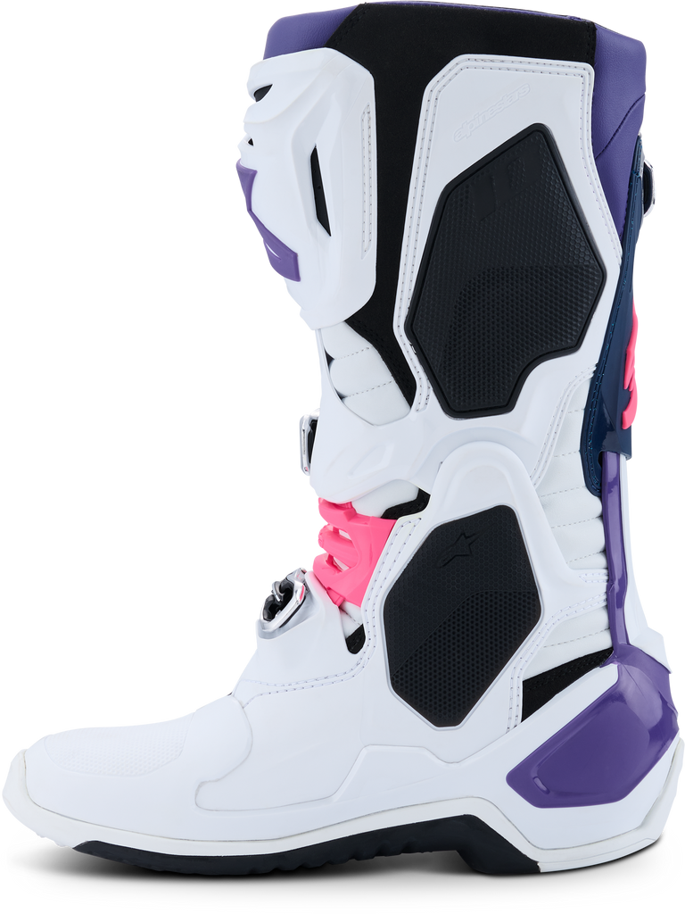 Tech 10 Wht/Violet/Nvy Bl/Pnk Fl 8