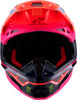 S M10 Deegan Helmet Orng Flo/Prpl/Pnk Fluo Sm