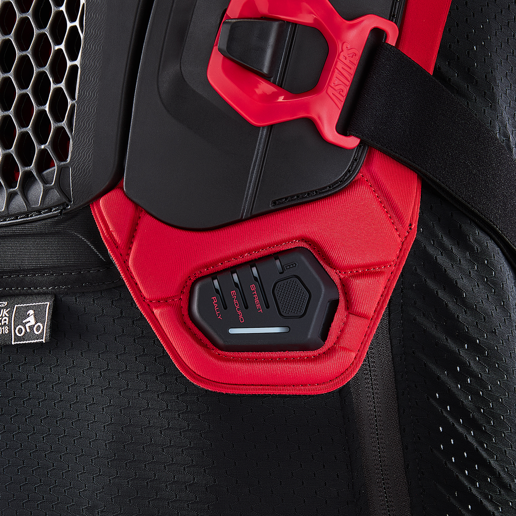 ALPINESTARS TECH-AIR Tech-Air Off-Road Airbag System, Black/Red, Medium, 6507123-13F-M