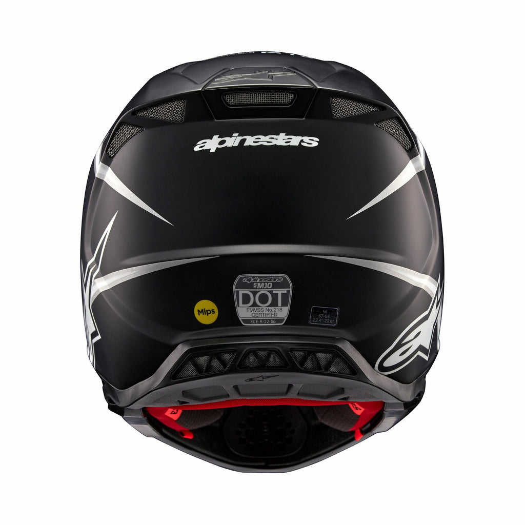 Supertech S M10 Ampress Helmet Black/White Matt Xl