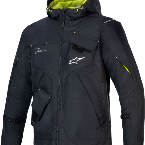 ALPINESTARS Mogress Air Jacket - Black/Lime Punch/White - 3XL 3301625-1484-3XL