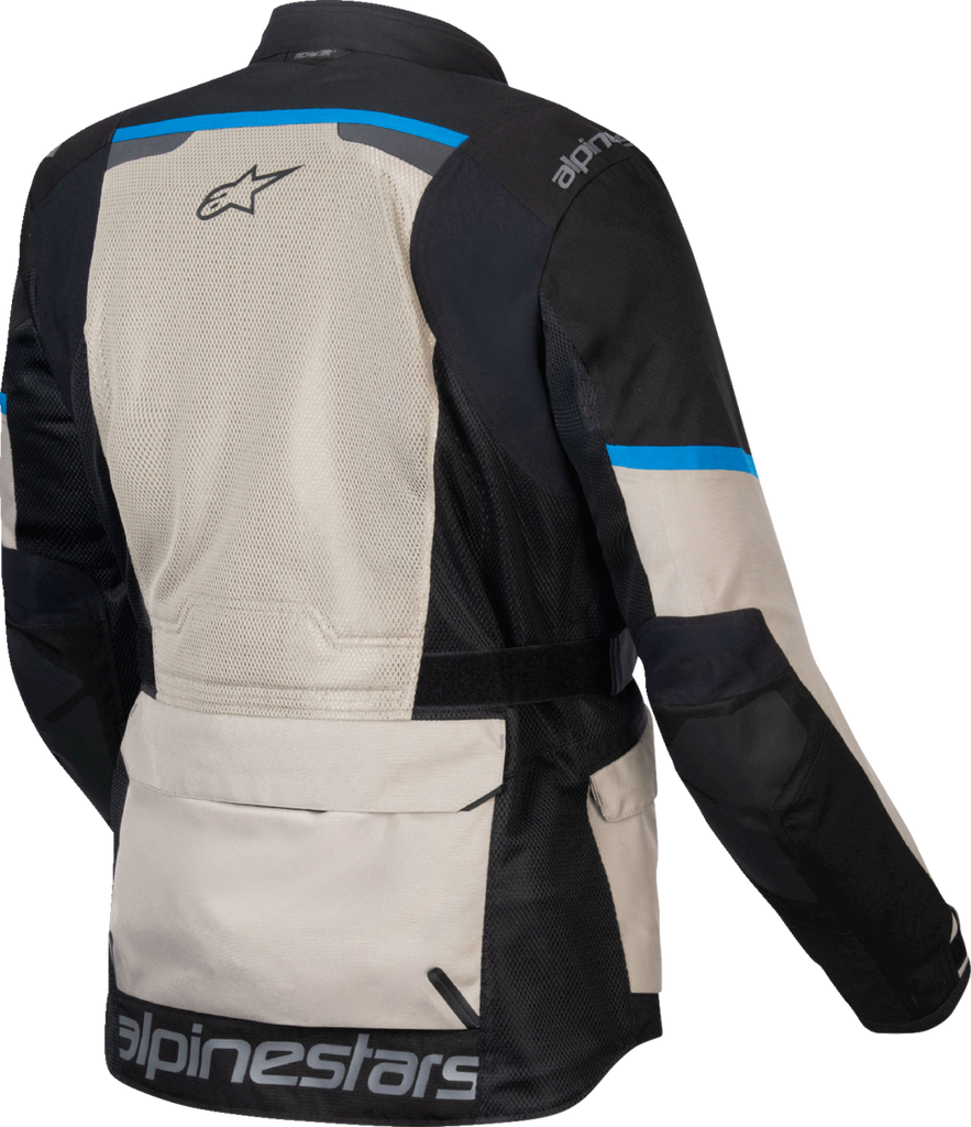 ALPINESTARS Andes Air Drystar? Jacket - Black/Laurel Gray/Bright Blue - 4XL 3207924-1479-4XL