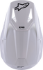 ALPINESTARS SM3 Helmet - Solid - Gloss White - 2XL 8300326-2180-XXL