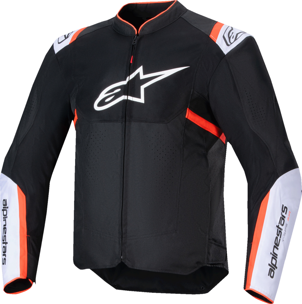 ALPINESTARS T-SPS Air v2 Jacket - Black/White/Red Fluo - XL 3301025-1231-XL