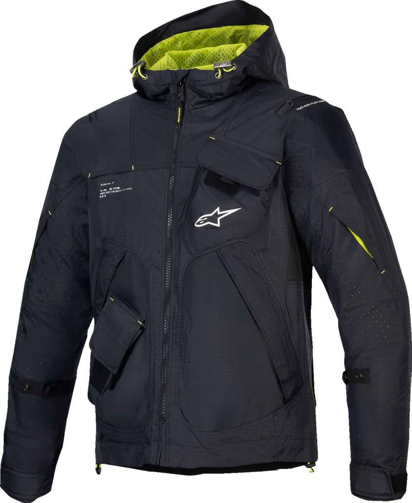 ALPINESTARS Mogress Air Jacket - Black/Lime Punch/White - Small 3301625-1484-S