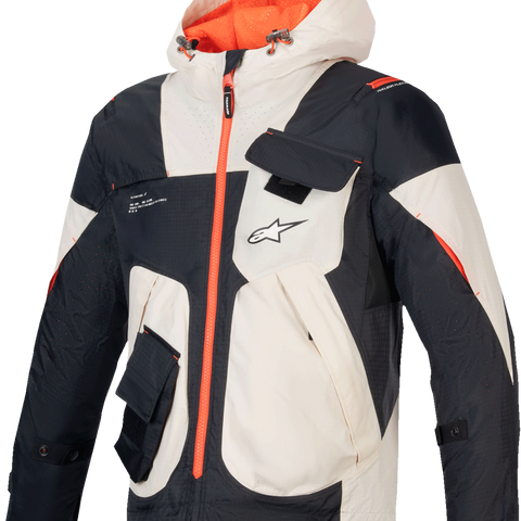 ALPINESTARS Mogress Air Jacket - Black/Almond/Hot Orange - XL 3301625-1489-XL