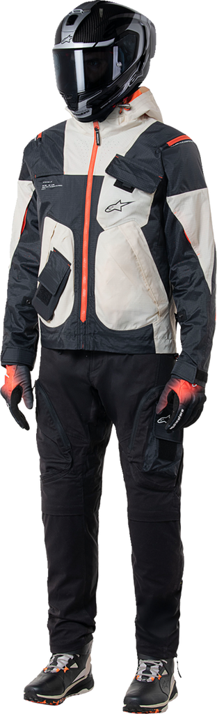 ALPINESTARS Mogress Air Jacket - Black/Almond/Hot Orange - 2XL 3301625-1489-2XL