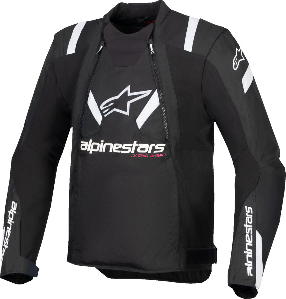 ALPINESTARS T-Stunt Air Jacket - Black/White - Large 3301825-12-L