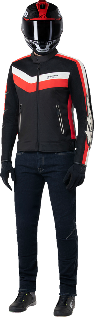 ALPINESTARS T-Dyno Air Jacket - Black/Bright Red - Small 3301725-1486-S