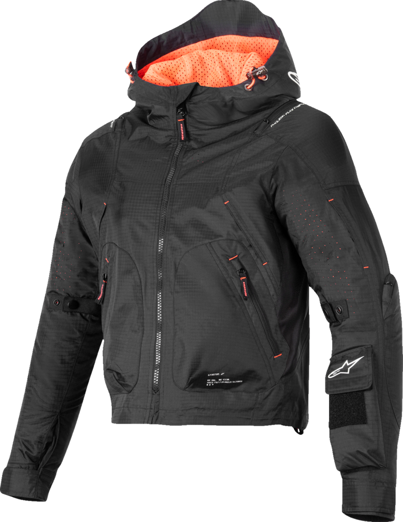 ALPINESTARS Stella Molly Air Jacket - Black/Coral Fluo - Medium 3310625-1485-M
