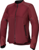 ALPINESTARS Stella C-1 Air Jacket - Burgundy - Small 3310425-309-S