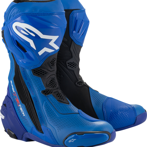 ALPINESTARS Supertech R Vented Boots - Blue/Black - US 6.5 / EU 40 2220121-713-40