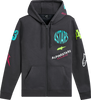 ALPINESTARS Variegate Zip Hoodie - Gunmetal - Large 1215-53200-190-L