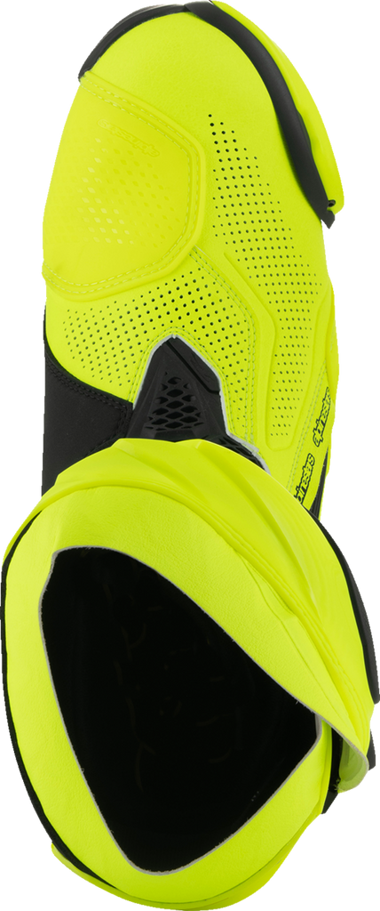 ALPINESTARS Supertech R Vented Boots - Fluorescent Yellow/Black - US 12.5 / EU 48 2220121-551-48