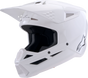 ALPINESTARS SM3 Helmet - Solid - Gloss White - XS 8300326-2180-XS