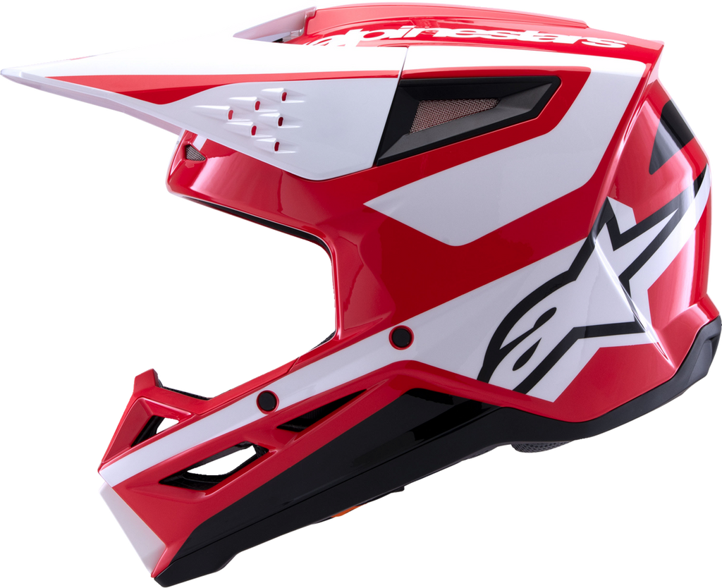 ALPINESTARS SM3 Helmet - Heat - Gloss Red/White/Black - Large 8301026-3126-L