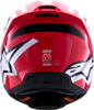 ALPINESTARS SM3 Helmet - Heat - Gloss Red/White/Black - Large 8301026-3126-L