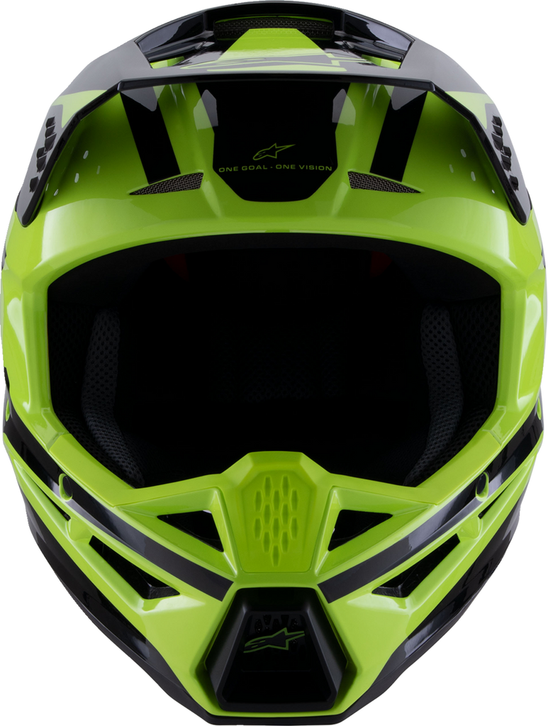 ALPINESTARS SM3 Helmet - Heat - Gloss Yellow Fluo/Black - Large 8301026-5011-L